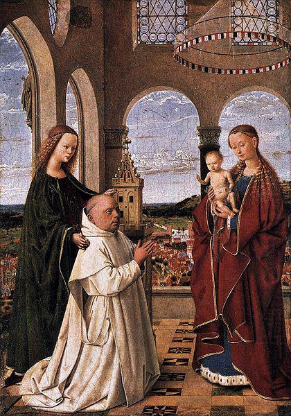Petrus Christus Madonna and Child china oil painting image